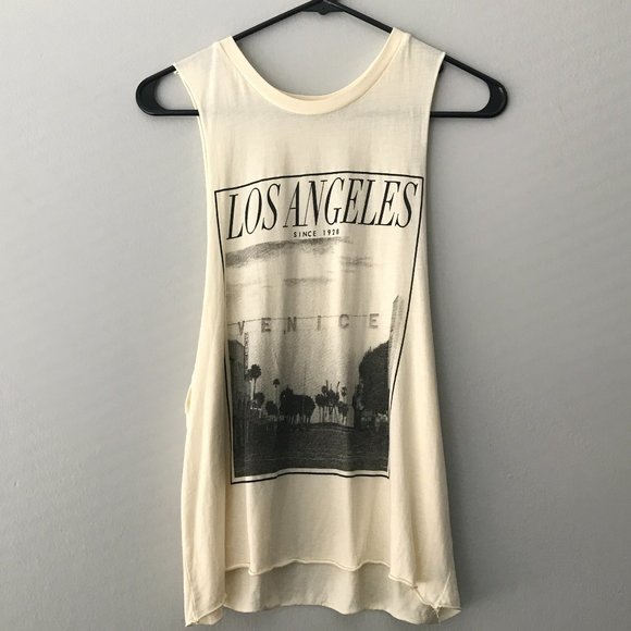 Forever 21 Graphic Los Angeles Tank Top - Picture 1 of 9